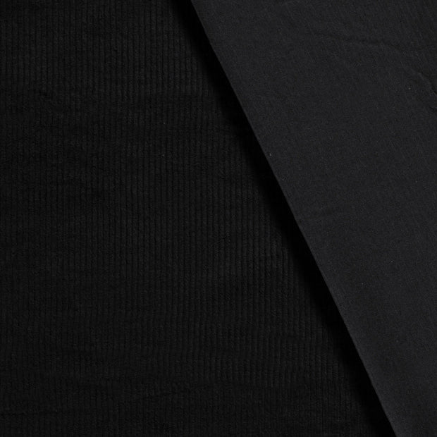 Velours Côtelé Stretch 6w tissu Unicolore 