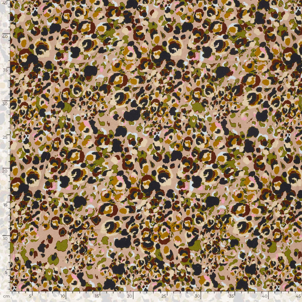 Viscose Vortex Jersey tissu Abstrait 