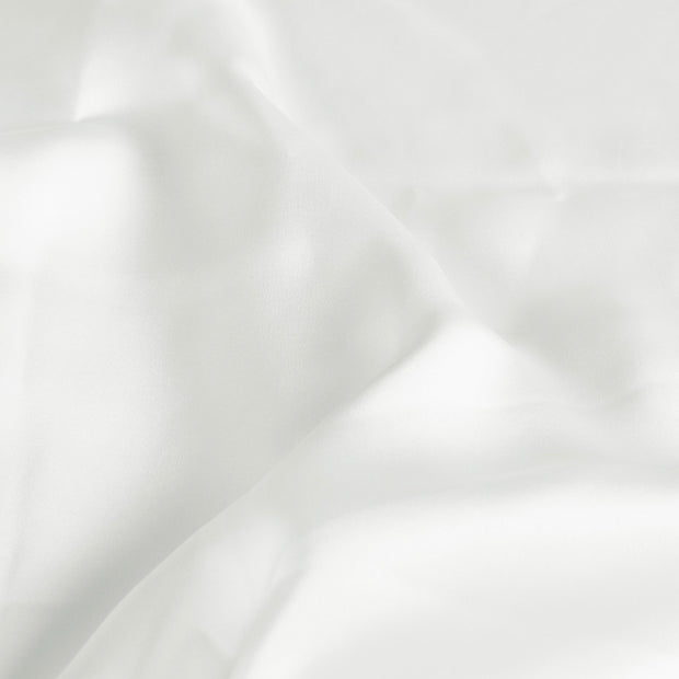 Satin tissu Unicolore Blanc cassé