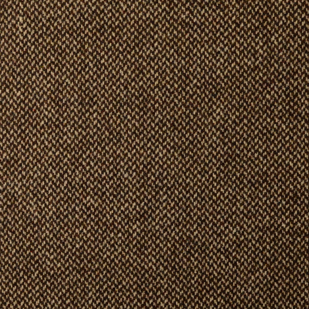 Chiffon en laine tissu Unicolore Marron