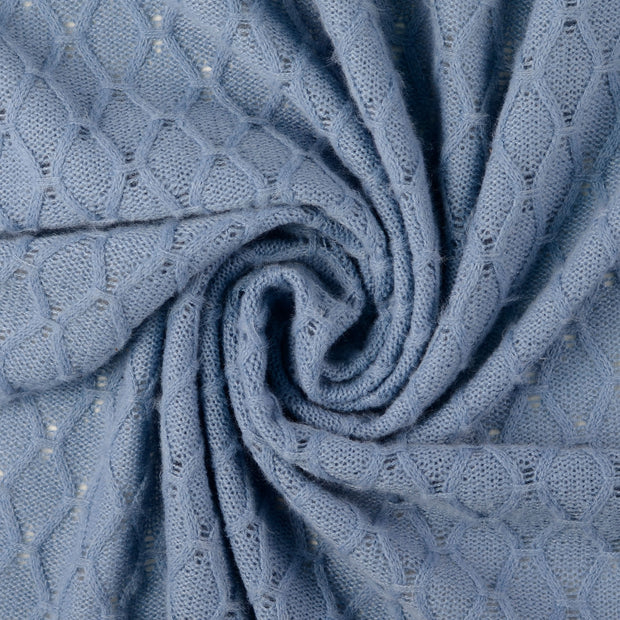 Woven Polyester tissu Cobalt 