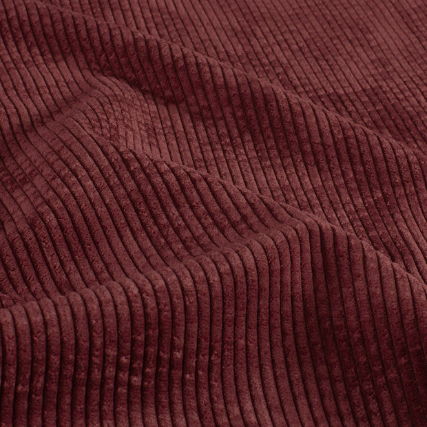 Velours Côtelé 4.5w tissu Unicolore bordeaux