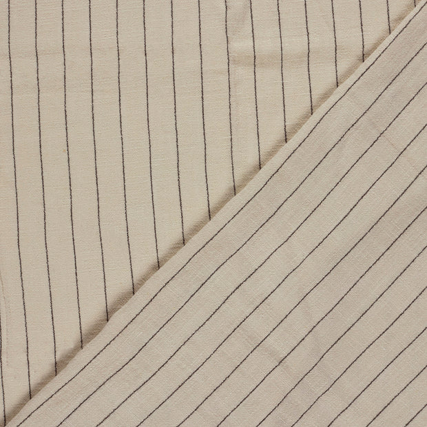 Semi-linen fabric Stripes 