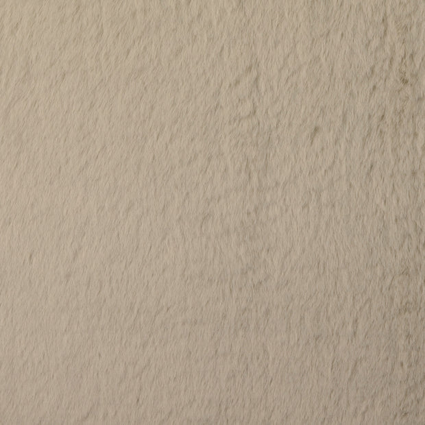 Fausse Fourrure tissu Unicolore Gris