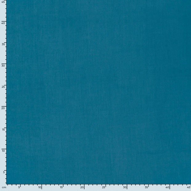 Bamboo Poplin fabric Unicolour Indigo