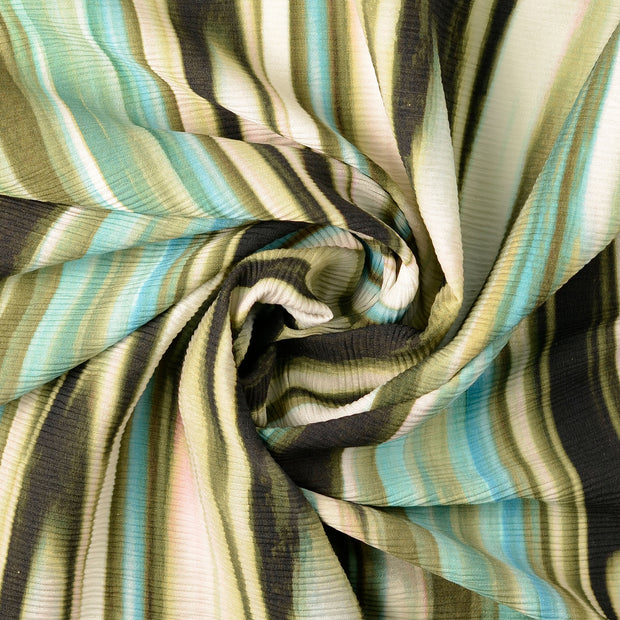 Plissé tissu Vert Olive 