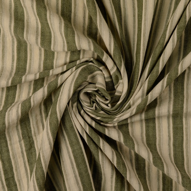 Muslin fabric Olive Green 