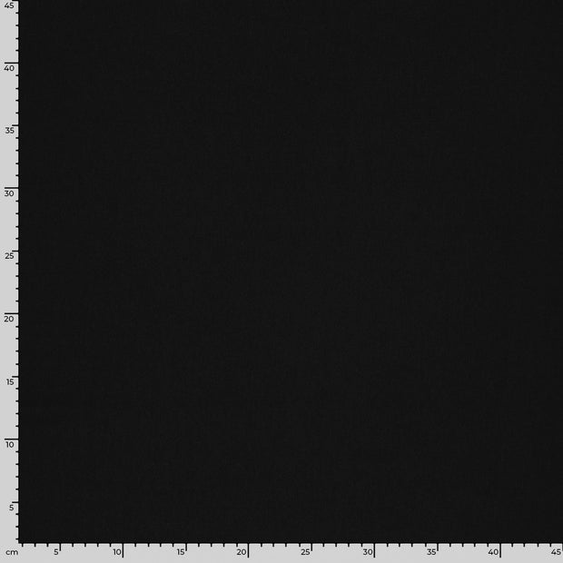 Crepe fabric Unicolour Black