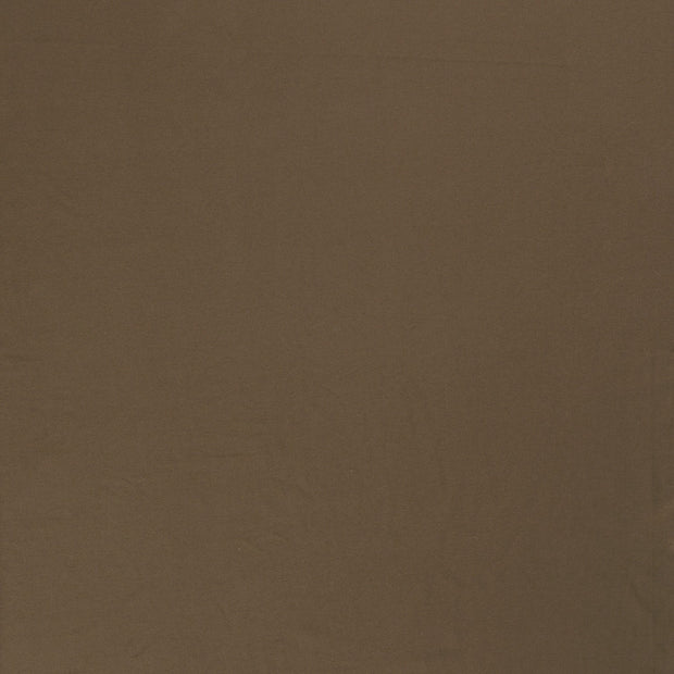 Jersey tissu Marron taupe doux 