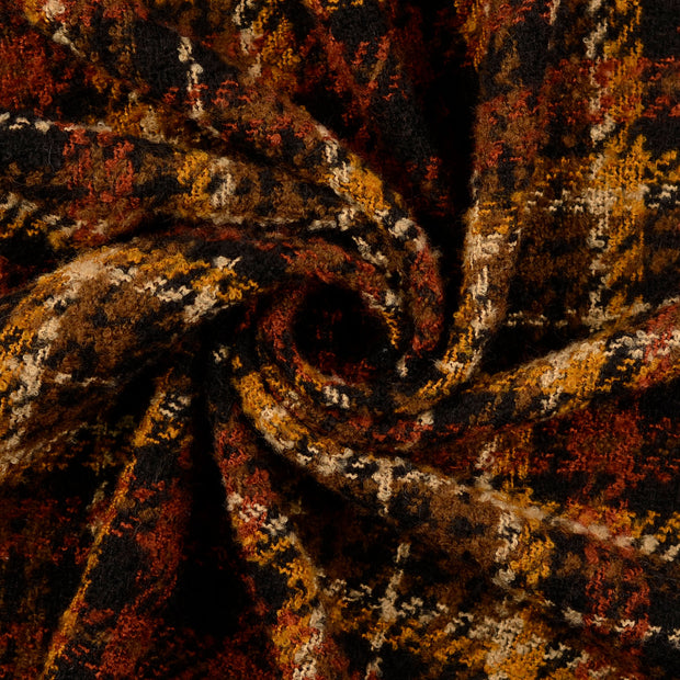 Tweed fabrik Braun 