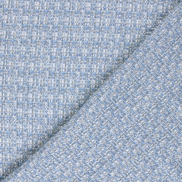 Bouclé tissu Carreaux fil teint 