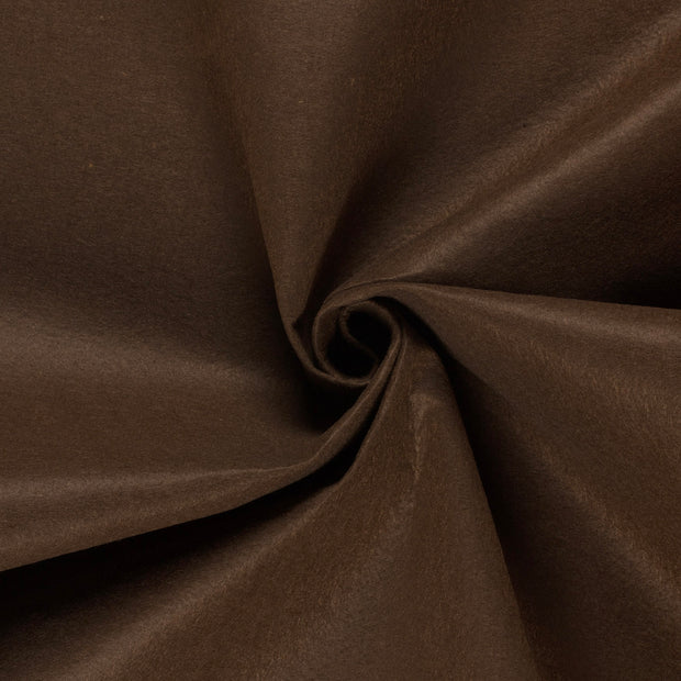 Felt fabric Brown 