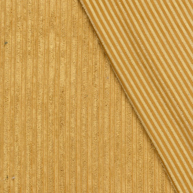 Corduroy 4.5w fabric Unicolour brushed 