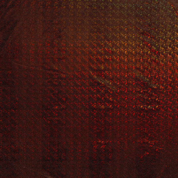 Lamé fabric Bronze bicolour 