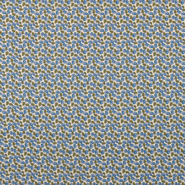  fabric Flowers Indigo