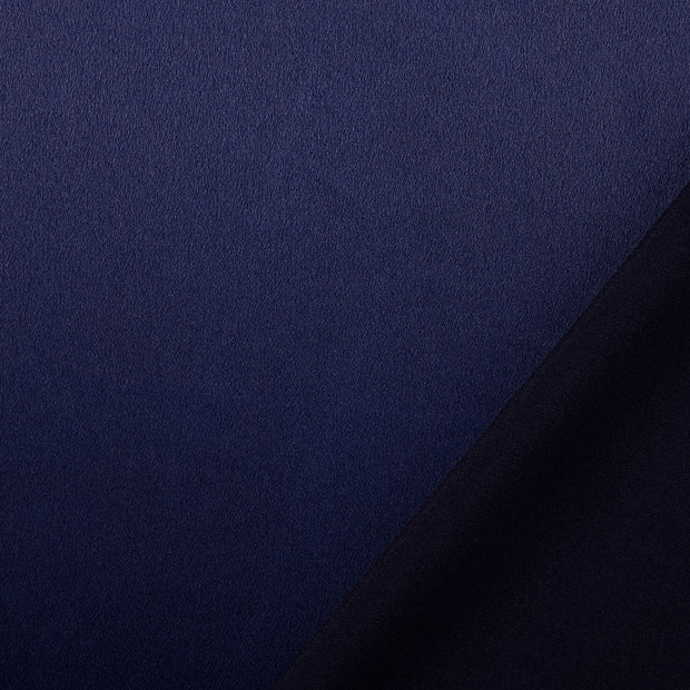 Satin tissu Bleu Marine 