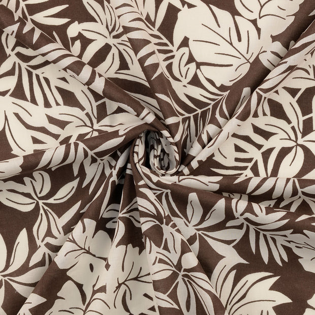 CO Voile fabrik braun 