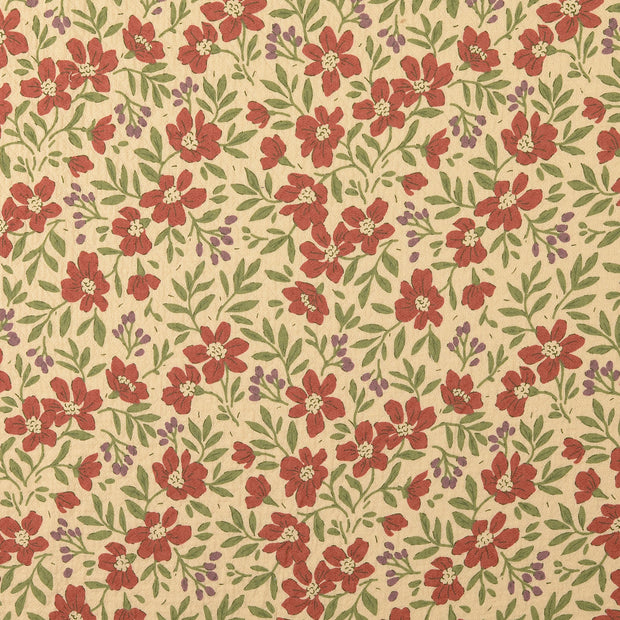  tissu fleurs Nude