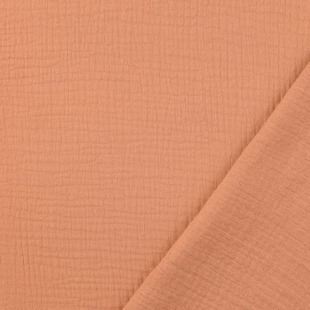 Muslin fabric beige 