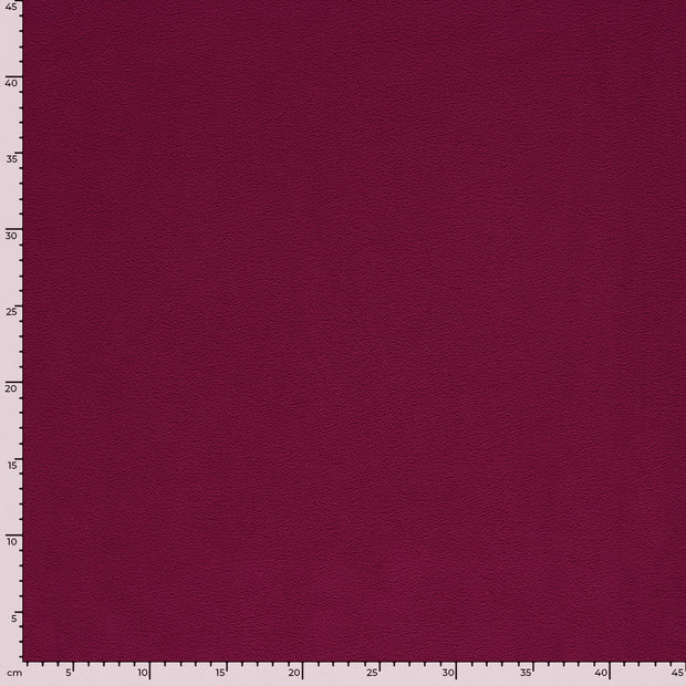 Fleece fabrik Uni Magenta