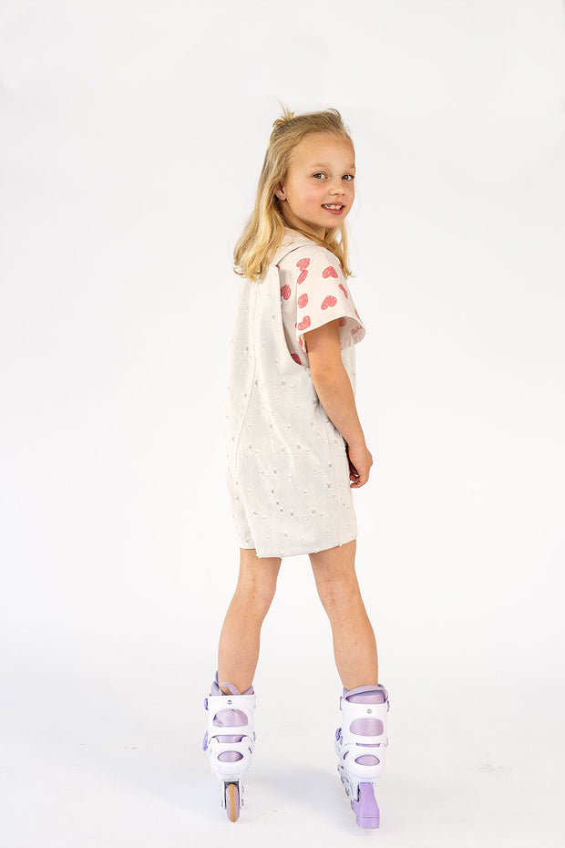 Jeans tissu Unicolore Beige