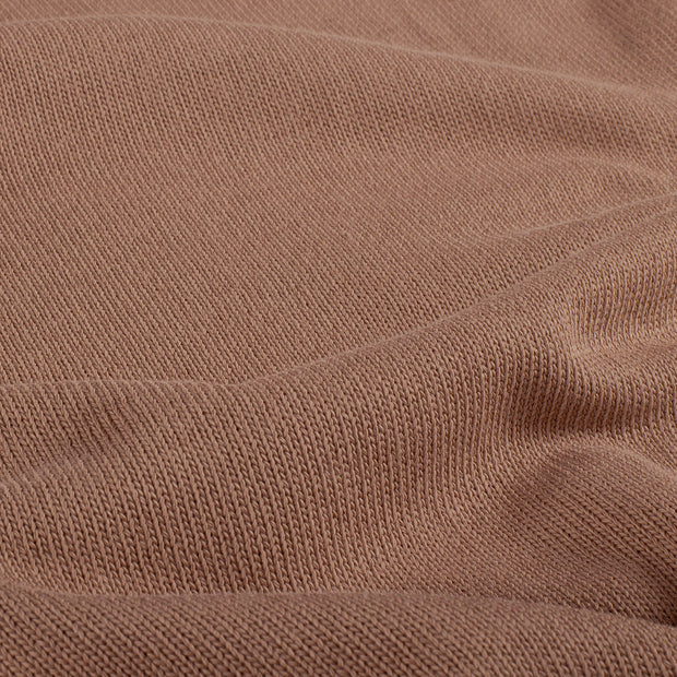 Heavy Knit tissu Unicolore Camel