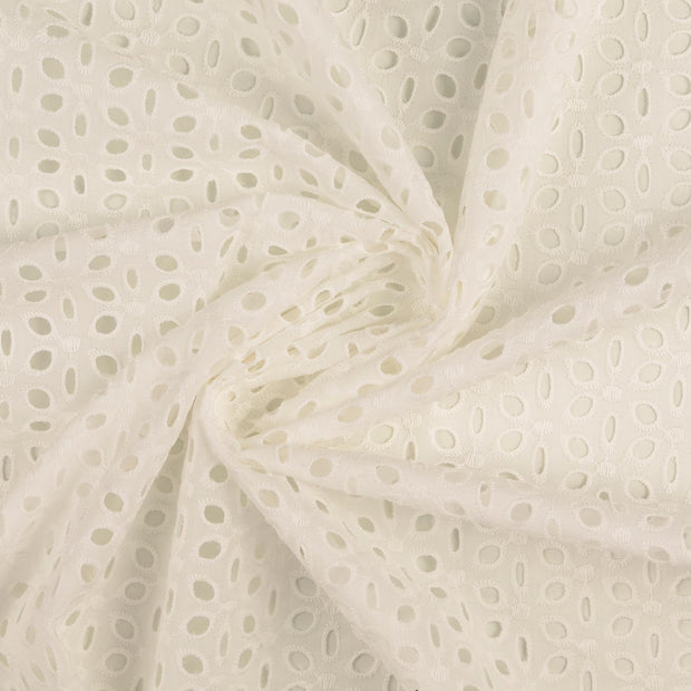 voile fabric white 