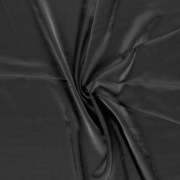 Satin tissu Gris foncé 