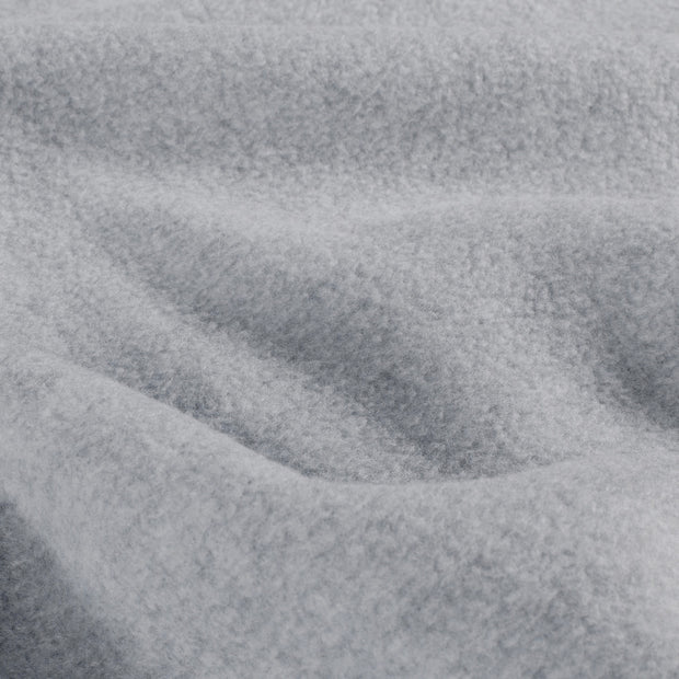 Polar Fleece fabrik Melange Hellgrau