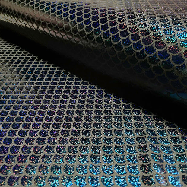 Lamé fabric Mermaid Black