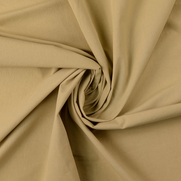 Baumwolle Popeline fabrik beige 