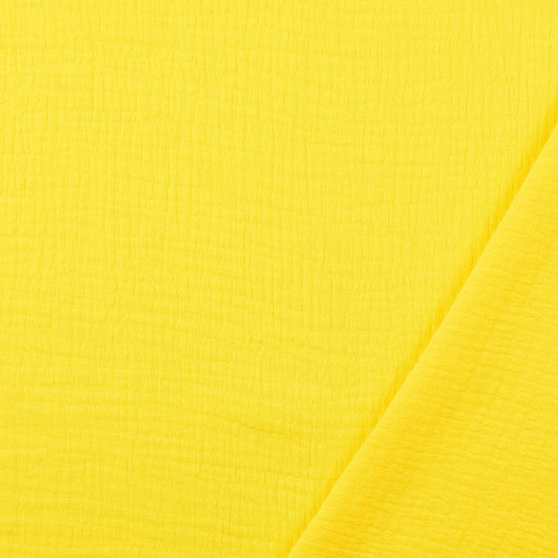 Muslin fabric yellow 