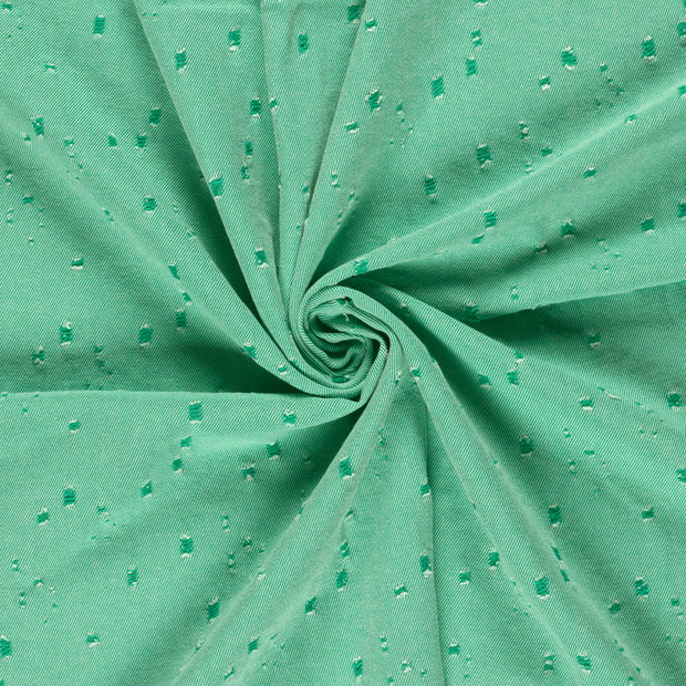 Denim fabric Green 