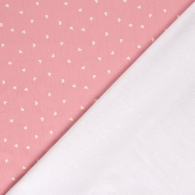  fabric Hearts printed 