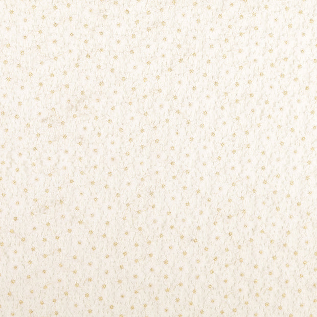 dentelle tissu fleurs blanc