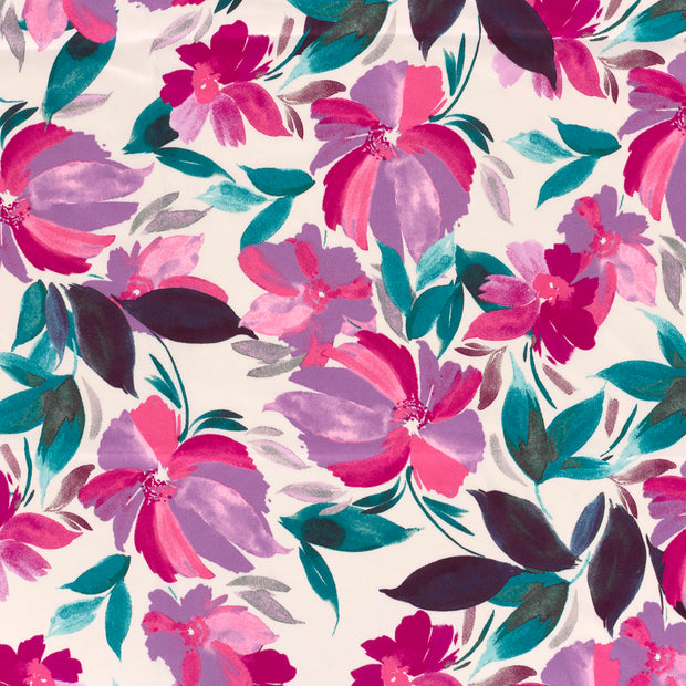 Satin Duchesse fabric Lila slightly shiny 