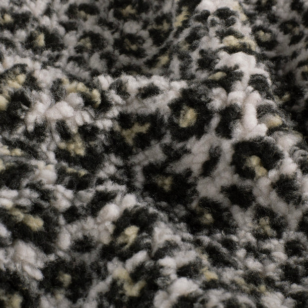 Sherpa Fleece fabrik Leoparden Beige