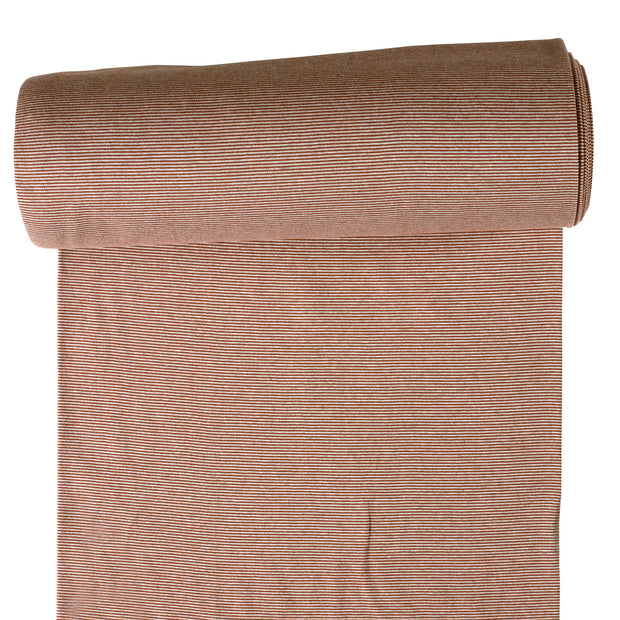 Cuff Material Yarn Dyed fabric Rust matte 