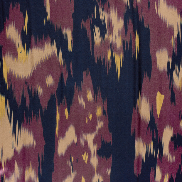 Satin fabric Aubergine slightly shiny 