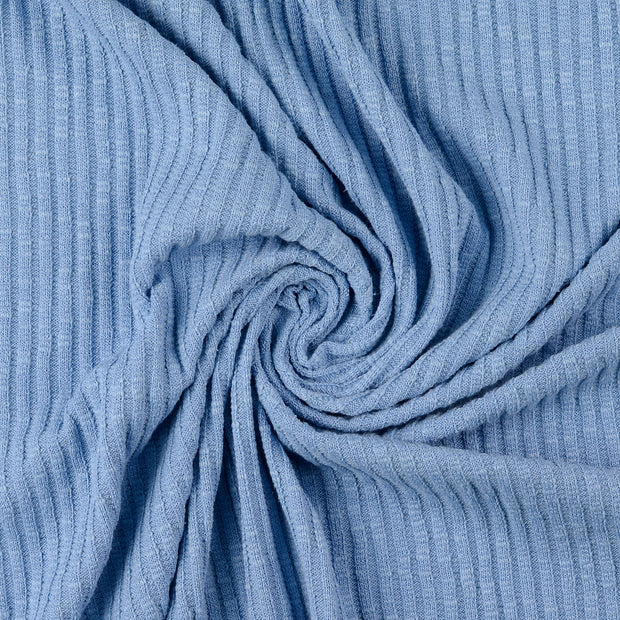 Heavy Knit fabrik Himmelblau 