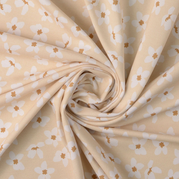 French Terry fabric Beige 