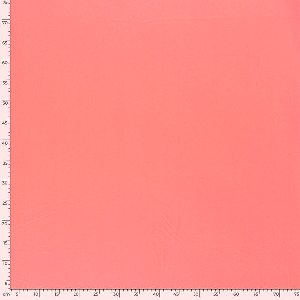 Jersey Maillot de Bain tissu Unicolore Coral