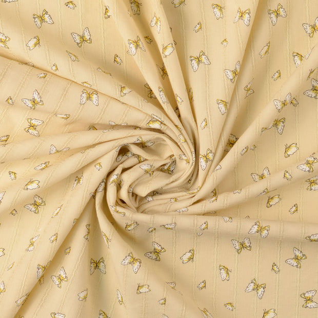 Voile fabric Yellow 