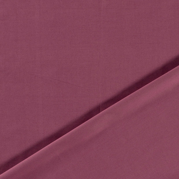 Popeline de Coton tissu Bordeaux 