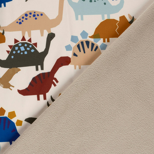 Softshell fabric Dinosaurs digital printed 