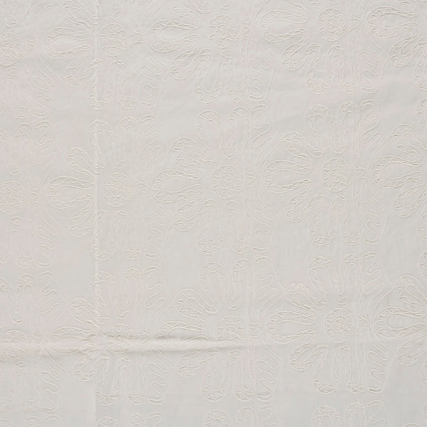 Cotton Poplin fabric Off White matte 