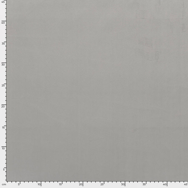 Velours tissu Unicolore Gris clair
