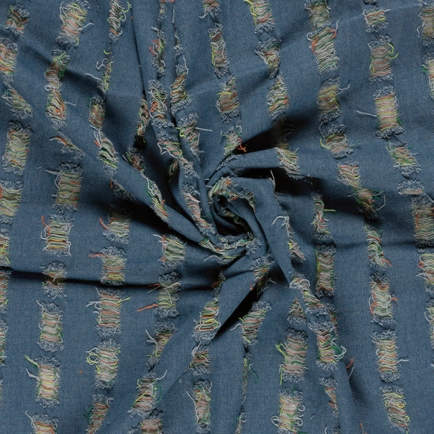 Denim fabric Light Blue pre-washed 