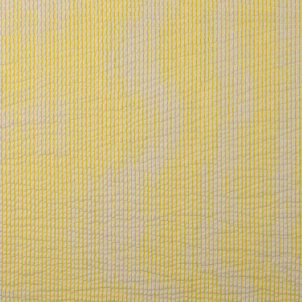  tissu rayures Jaune
