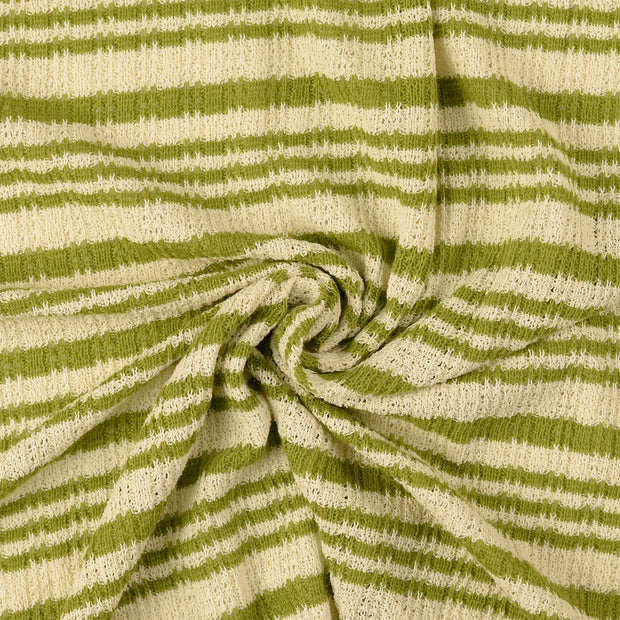 Heavy Knit tissu vert 